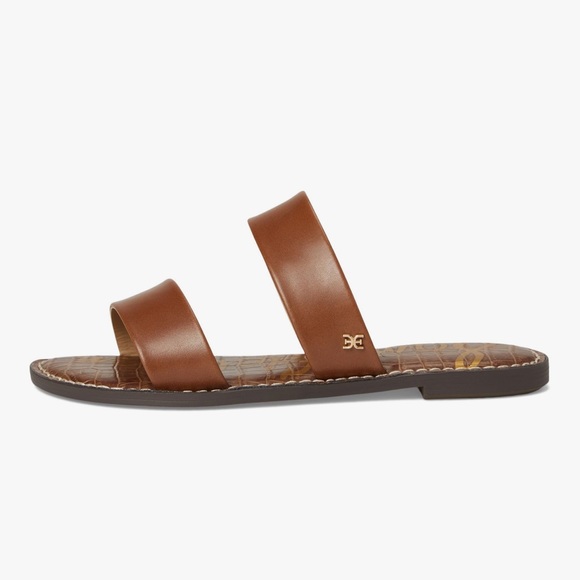 Sam Edelman Gala Brown Slide Sandals - Picture 3 of 4